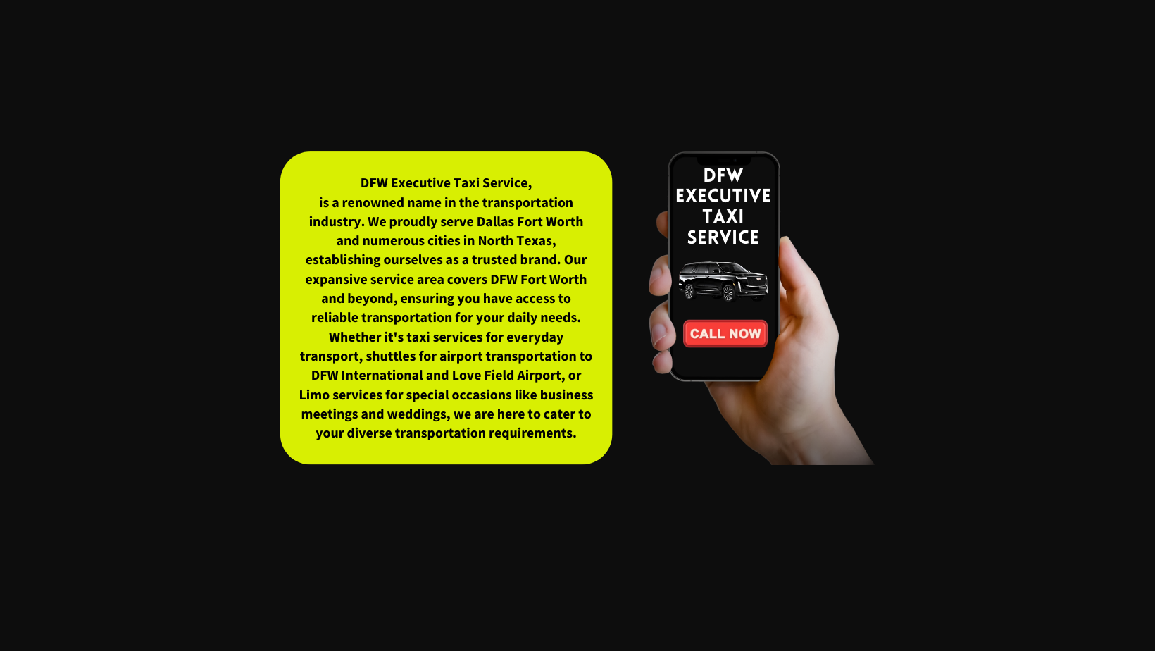 DFW Executive Taxi Service